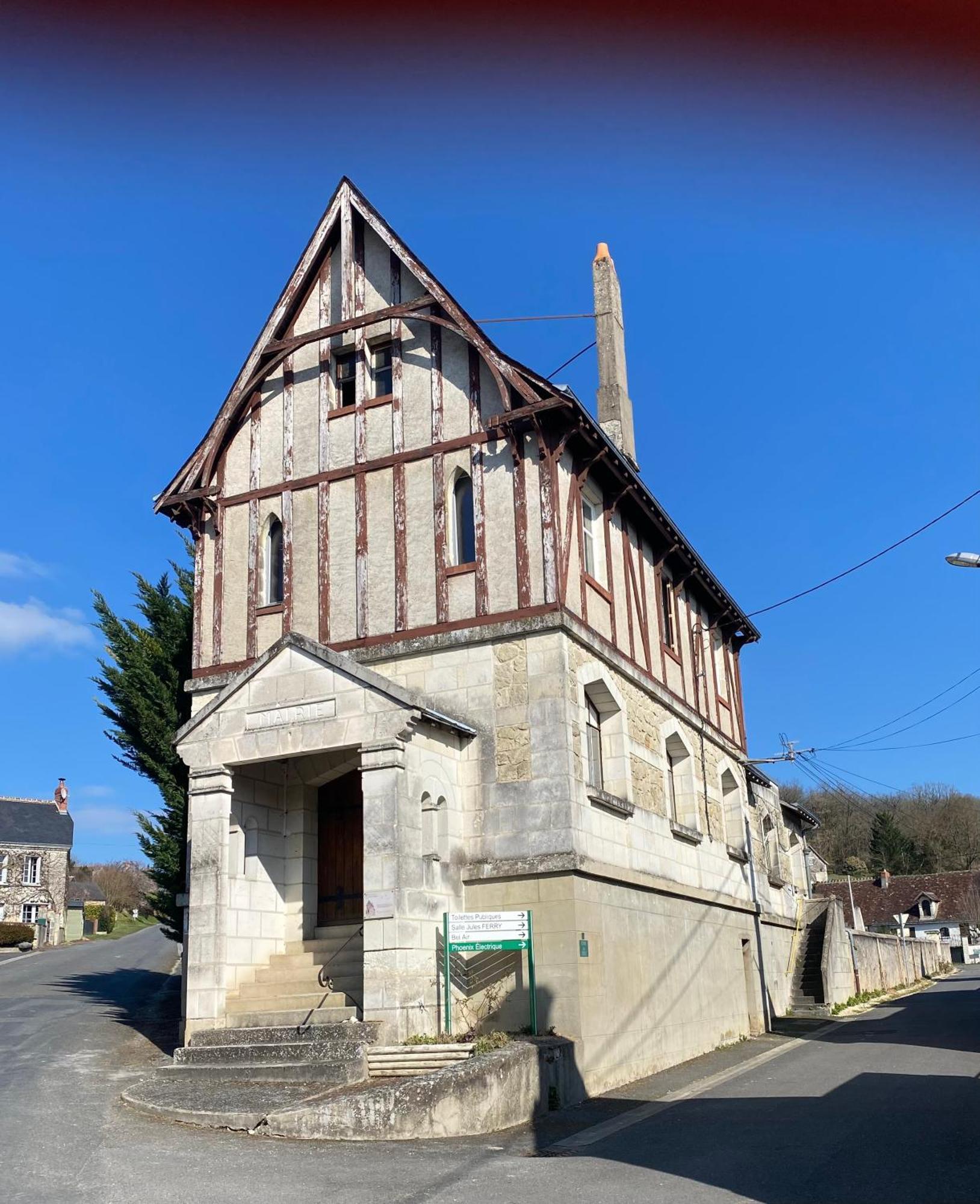 Gite De L'Ancienne Mairie Villa Le Petit-Pressigny Eksteriør bilde